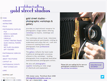 Tablet Screenshot of goldstreetstudios.com.au